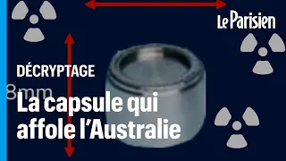 Capsule radioactive perdue en Australie : les dangers du césium 137