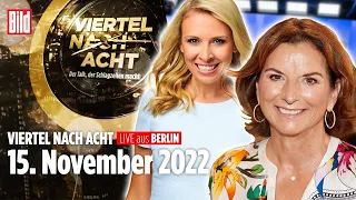 🔴 Viertel nach Acht – 15. November 2022 | u.a. mit Claudia Obert und Prof. Dr. Bernd Raffelhüschen