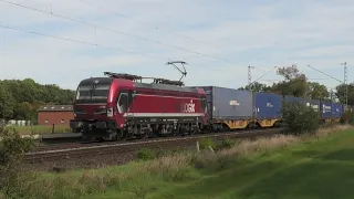 1 Stunde Güterzüge Teil 9 🇩🇪🇨🇿🇧🇪🇳🇱 | 1 hour of freight trains part 9 🇩🇪🇨🇿🇧🇪🇳🇱