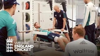 England Cricket fitness testing day