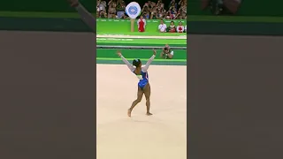 What an EPIC Simone Biles Routine 🤩 #shorts #olympics #teamusa #gymnastics