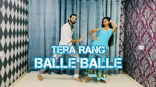 Tera Rang Balle Balle Song - Dance Video | Bobby/Preeti | Bollywood Duet Dance | By- MG