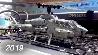 RC helicopter (1/72 AH-1W) using ESKY V150 V2