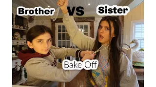 Brother Vs Sister at Home Bake Off