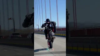 KTM 1290 Super Duke R Best Wheelie on Bridge ||