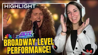 BROADWAY LEVEL PERFORMANCE!! | REACTION | Loren Allred “Never Enough” | AGT: Fantasy League 2024