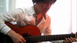 Fly me to the moon (Bart Howard) solo guitar played by Tanaka Yoshinori (With Tablature) Jazz cover
