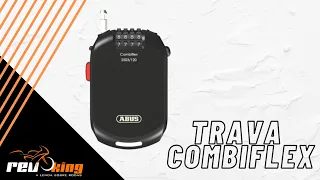 Trava Combiflex Abus Capacete Bicicleta Moto Anti Furto C/sb