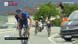 GIRO 2023 - Thibaut Pinot sort le grand jeu : Ses attaques dans l'ultime montée de la 13e étape