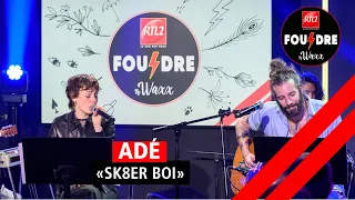 Adé et Waxx interprètent "Sk8er Boi" en live dans Foudre