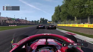 F1 2018 Gameplay @Monza w/Kimi Raikkonen (Short Race)