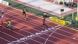 世界陸上オレゴン男子200m予選 Noah Lyles 19.98 wins heat 7 in 200m at World Athletics Championships 2022