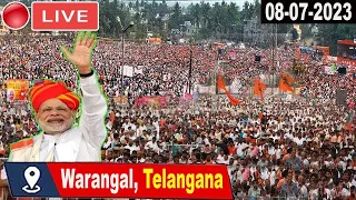 PM Modi Warangal Public Meeting Live | Narendra Modi Telangana Tour | BJP Bahiranga Sabha | YOYO TV