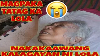 BINISITA KO ULI SI LOLA REMEDIOS NAKAKAAWA NYANG KALAGAYAN |VAL SANTOS MATUBANG | KALINGAP RAB