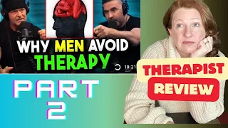 Why MEN avoid Therapy, Part 2. Therapist Review of MOA.