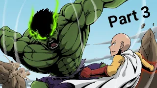 HULK VS. ONE PUNCH MAN (Part 3)| Fan Animation