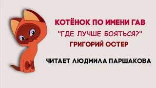 Аудиосказка "Котенок по имени Гав: Где лучше бояться?". Читает Людмила Паршакова