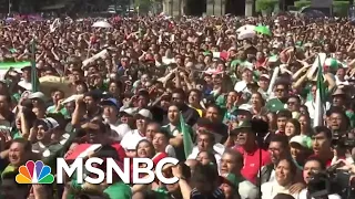 Mexican Fans Celebrate So Hard They Cause Artificial Quake | All In | MSNBC