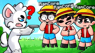 ¿QUIÉN ES EL RAMCORE FALSO? 😂❓ ¡ESCONDITE DE YOUTUBERS en MINECRAFT con SILVIO GAMER y ALEXY