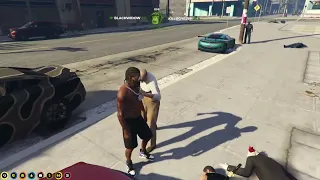 James Randall handles bullies | Funny Moment  | GTA V Nopixel RP