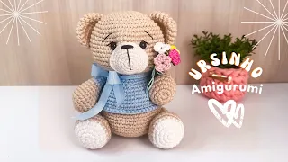 COMO FAZER UM URSINHO DE CROCHÊ- AMIGURUMI