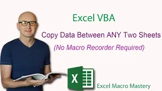 Excel VBA: Copy Data Between ANY Two Sheets