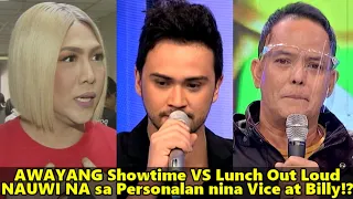 Vice Ganda at Billy Crawford TINAPOS NA Ang Pagkakaibigan dahil sa Away sa Showtime at LunchOutLoud!