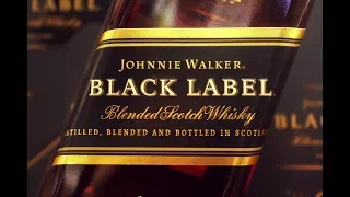 Johnnie Walker Black Label 12, купажированный шотландский виски.