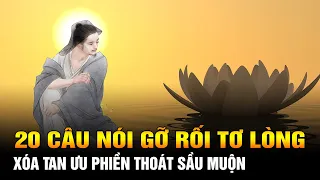 20 Câu nói này đã giúp biết bao người Gỡ rối tơ lòng xóa tan ưu phiền sầu muộn trong cuộc sống