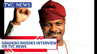 My Agenda for Lagos State if I'm Voted Governor - Gbadebo Rhodes Vivour