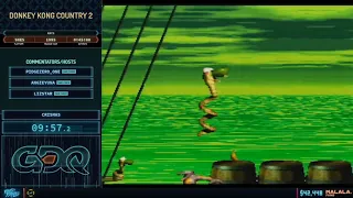 Donkey Kong Country 2 by crismas in 43:33 - Frost Fatales 2020