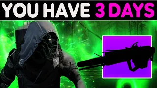 Go And Grab This Rare 1 Of A Kind Weapon Now DO NOT MISS IT! | Destiny 2 Xur Loot