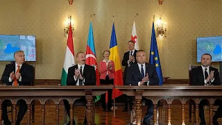 Hungary, Romania, Georgia, Azerbaijan agree to Black Sea electricity project