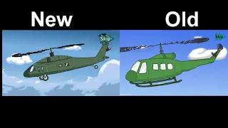 Infiltrating the Airship Intro [NEW VS OLD COMPARISON]