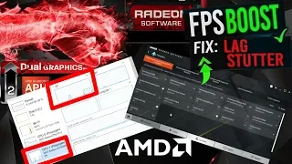 HOW TO ENABLE AMD DUAL GRAPHICS! 100% WORKS!!! FPS BOOST!!! ULTIMATE GUIDE 2019 (AMD Adrenalin 2019)