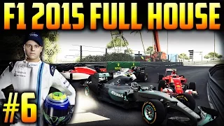 F1 2015 FULL HOUSE CAREER #6 | WILLIAMS | MONACO GP