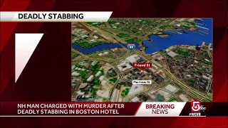 Man stabbed to death inside Boston hotel