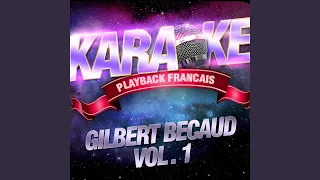 Désirée (Karaoké Playback avec choeurs) (Rendu célèbre par Gilbert Bécaud)