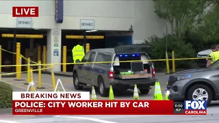 Police: City Worker Hit by Car