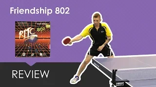 Friendship 802 | review by Mateusz Ufnal | #tabletennis