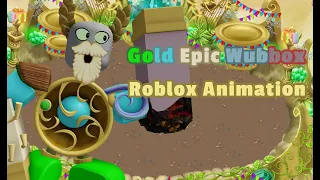 Gold Epic Wubbox - Roblox Animation (REANIMATED) (@Evolayersen)