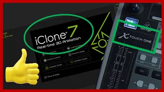 using MIDI controller for iClone (Behringer X-Touch One)