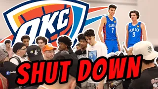 The OKC Thunder Pulled Up And Shut Down The Whole Event | *INSANE*