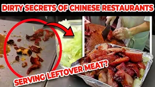 DIRTY SECRETS OF CHINESE RESTAURANTS. INDUSTRY SECRETS REVEALED!