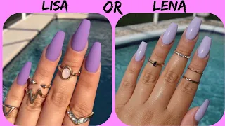 LISA OR LENA NAILS/ OUTFITS /CLOTHES🌸🌸
