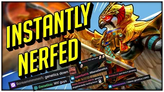 How To Make Hirez Instantly Regret Buffing a God