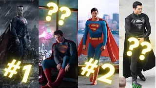 Top Ten Live Action Superman Costumes (Including Superman Legacy Suit) [2024]