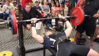 380lb Bench Press VA State Record