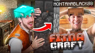 MONTE Nerven bis er DURCHDREHT (ich wohne in seiner Wand) | FitnaCraft