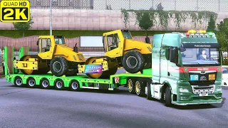 Road Rollers Delivery ‼️ From Nuremberg To Prague ‼️Truckers of Europe 3 #gaming